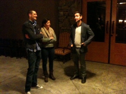 Sean with guests Sean with guests
